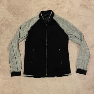 Lululemon Black and Gray Zip-Up Jacket
